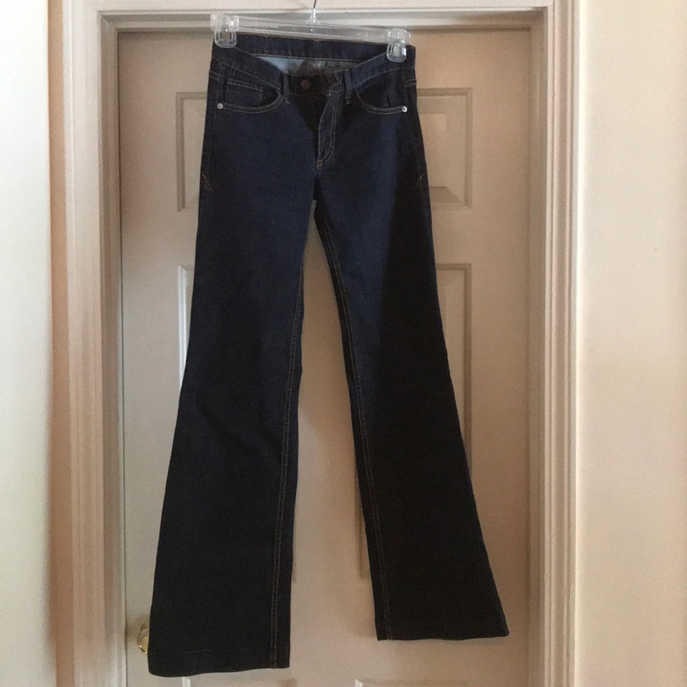 Armani Exchange....Wide Leg...dark blue jeans